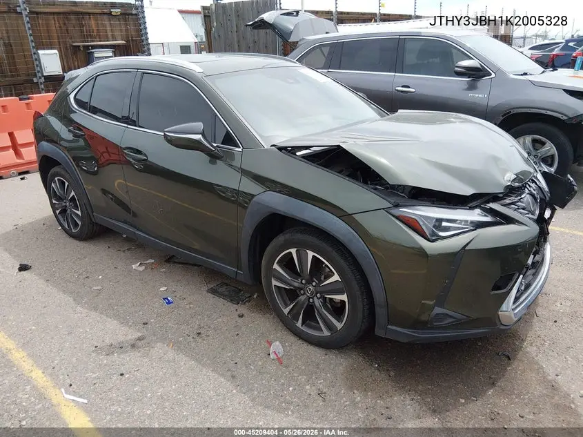 2019 Lexus Ux 200 VIN: JTHY3JBH1K2005328 Lot: 45209404