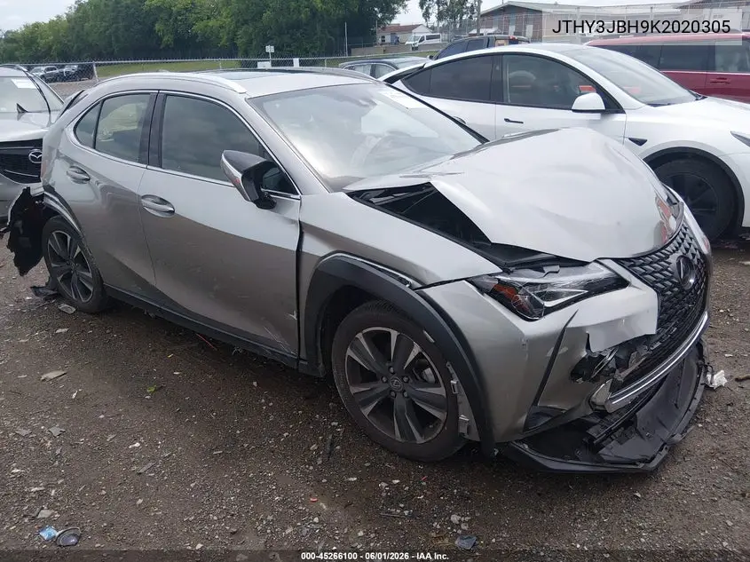2019 Lexus Ux 200 VIN: JTHY3JBH9K2020305 Lot: 45266100