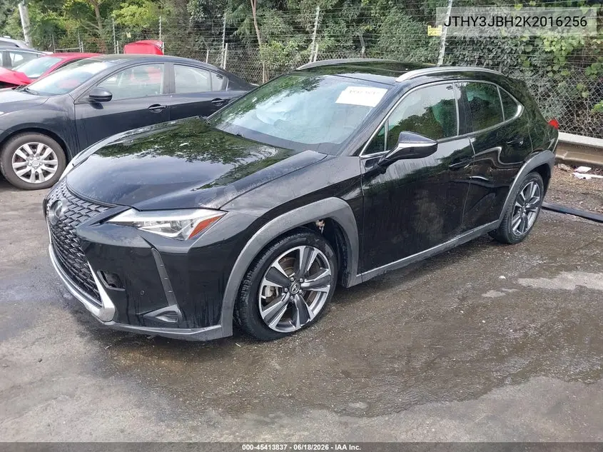 2019 Lexus Ux 200 VIN: JTHY3JBH2K2016256 Lot: 45413837