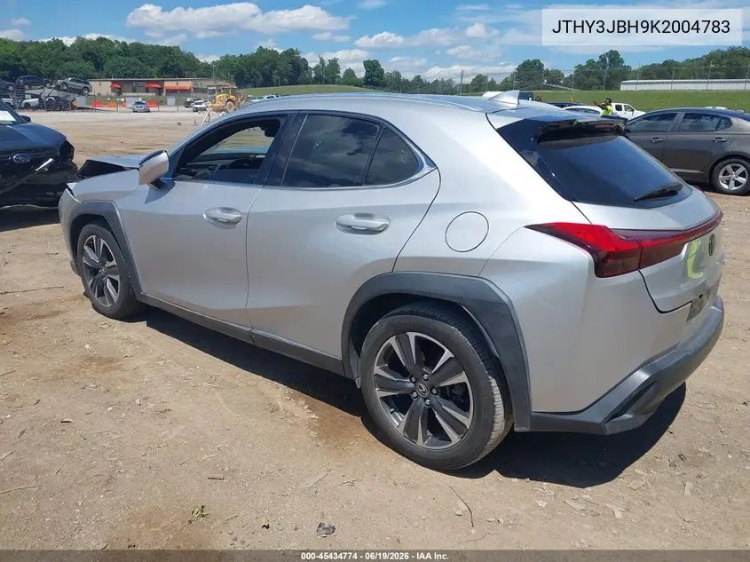 2019 Lexus Ux 200 VIN: JTHY3JBH9K2004783 Lot: 45434774