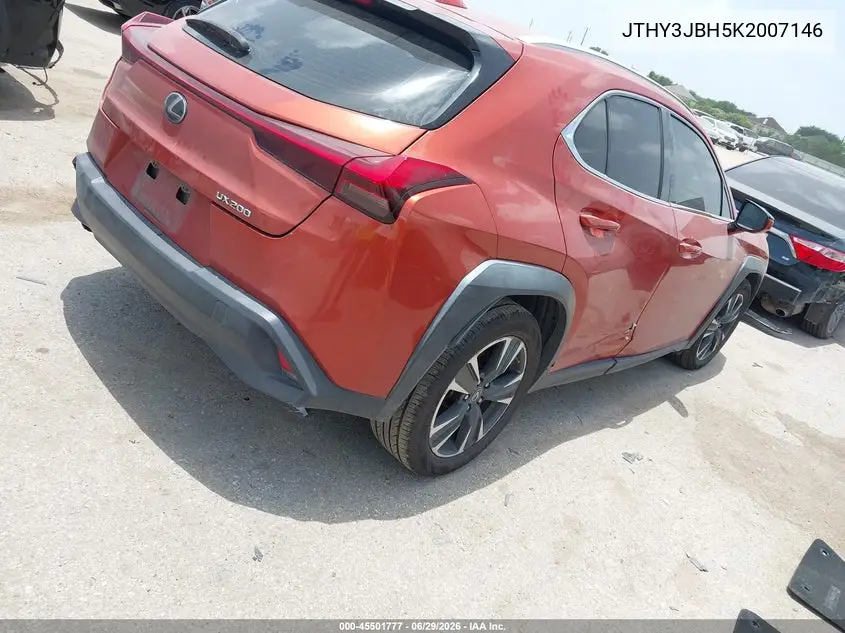 2019 Lexus Ux 200 VIN: JTHY3JBH5K2007146 Lot: 45501777