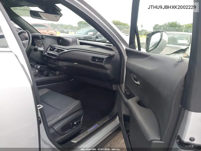 2019 Lexus Ux 250H VIN: JTHU9JBHXK2002229 Lot: 45561296