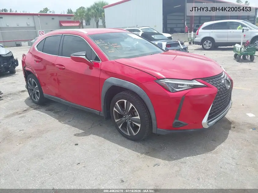 2019 Lexus Ux 200 VIN: JTHY3JBH4K2005453 Lot: 45625270