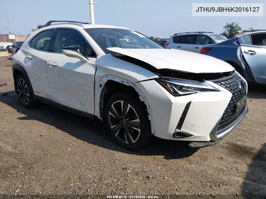 2019 Lexus Ux 250H VIN: JTHU9JBH6K2016127 Lot: 45626716