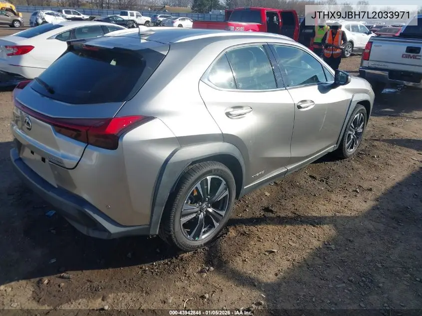 2020 Lexus Ux 250H VIN: JTHX9JBH7L2033971 Lot: 43942848