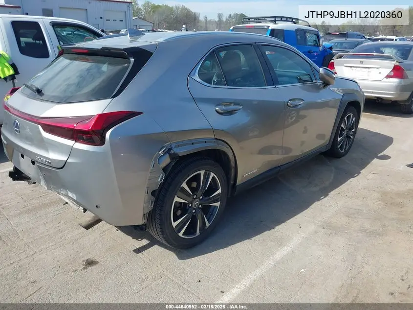 2020 Lexus Ux 250H VIN: JTHP9JBH1L2020360 Lot: 44640952