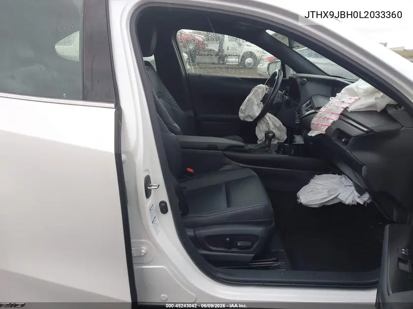 2020 Lexus Ux 250H VIN: JTHX9JBH0L2033360 Lot: 45243042