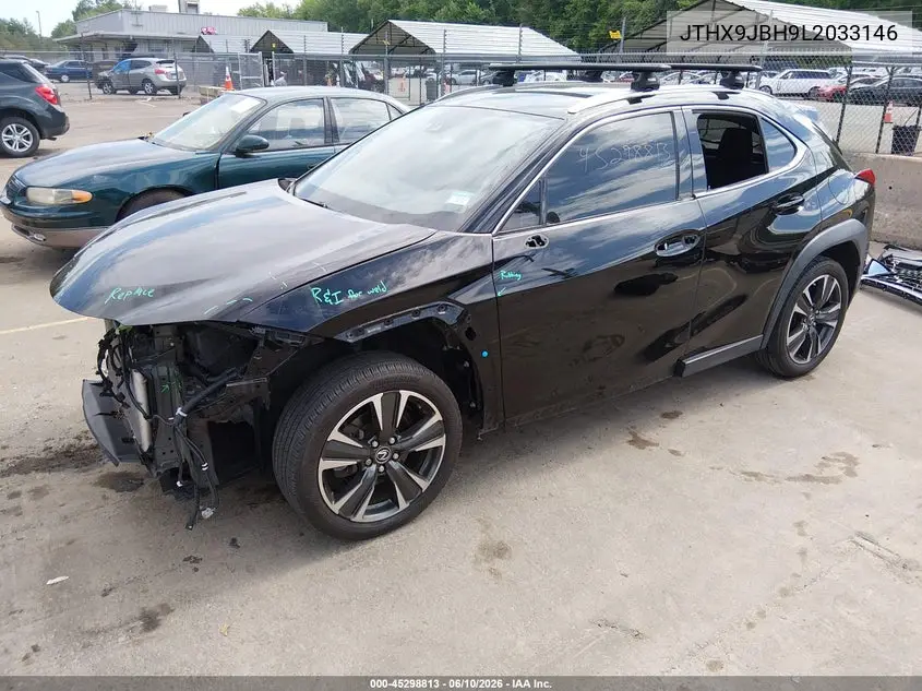 2020 Lexus Ux 250H VIN: JTHX9JBH9L2033146 Lot: 45298813