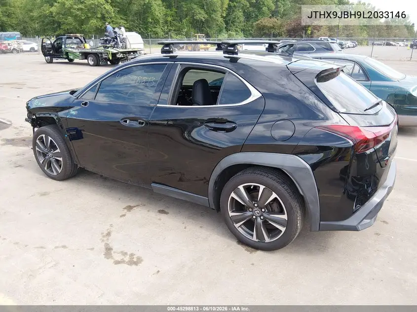 2020 Lexus Ux 250H VIN: JTHX9JBH9L2033146 Lot: 45298813
