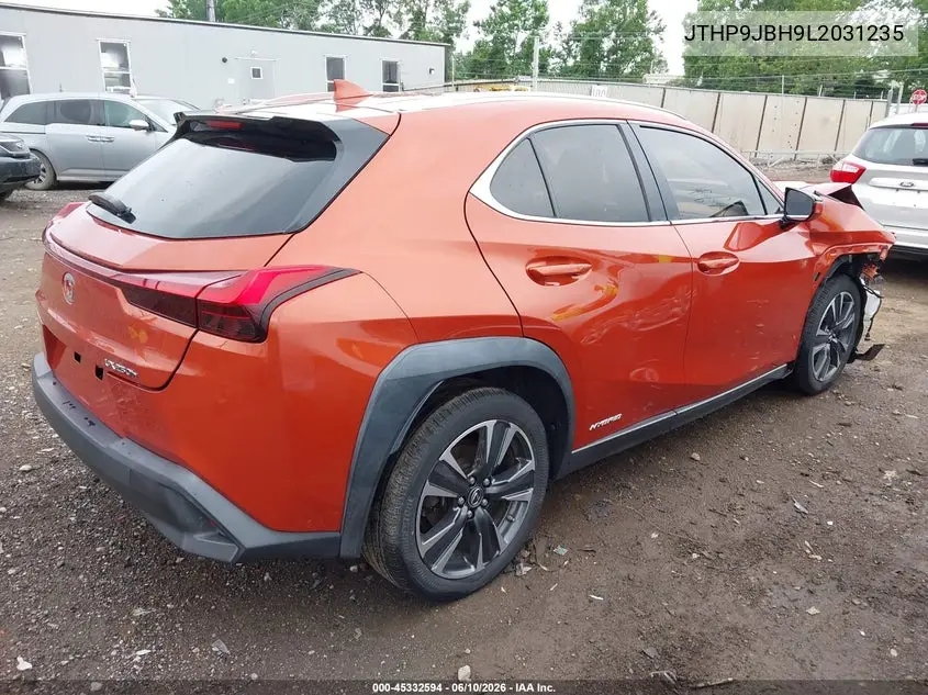 2020 Lexus Ux 250H VIN: JTHP9JBH9L2031235 Lot: 45332594