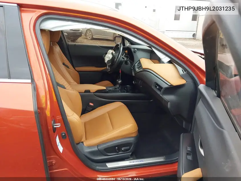 2020 Lexus Ux 250H VIN: JTHP9JBH9L2031235 Lot: 45332594