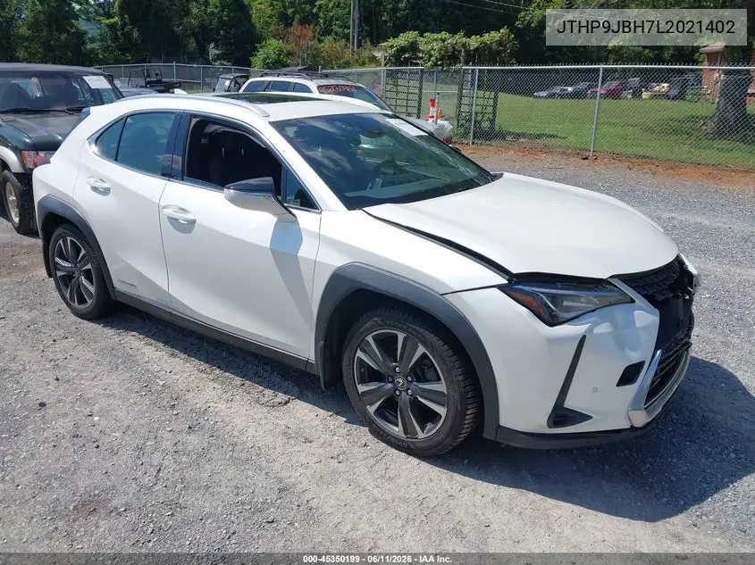 2020 Lexus Ux 250H VIN: JTHP9JBH7L2021402 Lot: 45350199