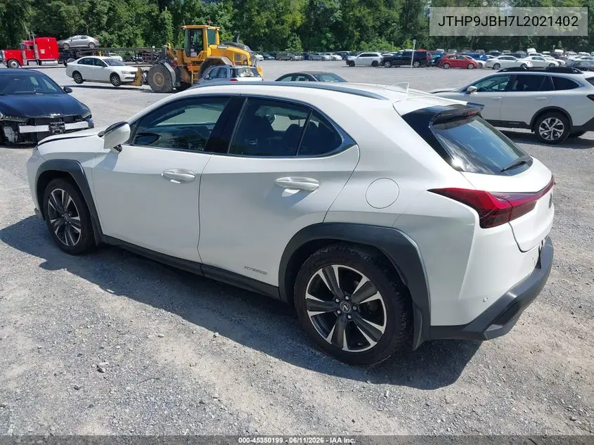 2020 Lexus Ux 250H VIN: JTHP9JBH7L2021402 Lot: 45350199