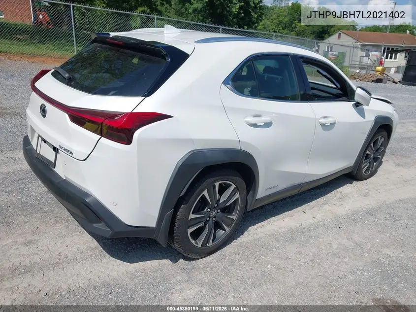 2020 Lexus Ux 250H VIN: JTHP9JBH7L2021402 Lot: 45350199