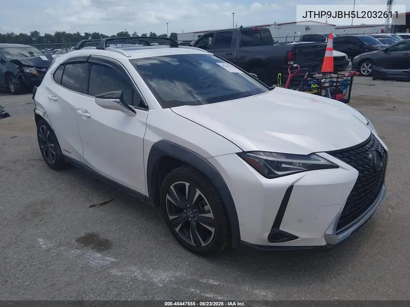 2020 Lexus Ux 250H VIN: JTHP9JBH5L2032611 Lot: 45447555