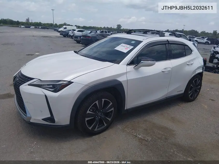 2020 Lexus Ux 250H VIN: JTHP9JBH5L2032611 Lot: 45447555