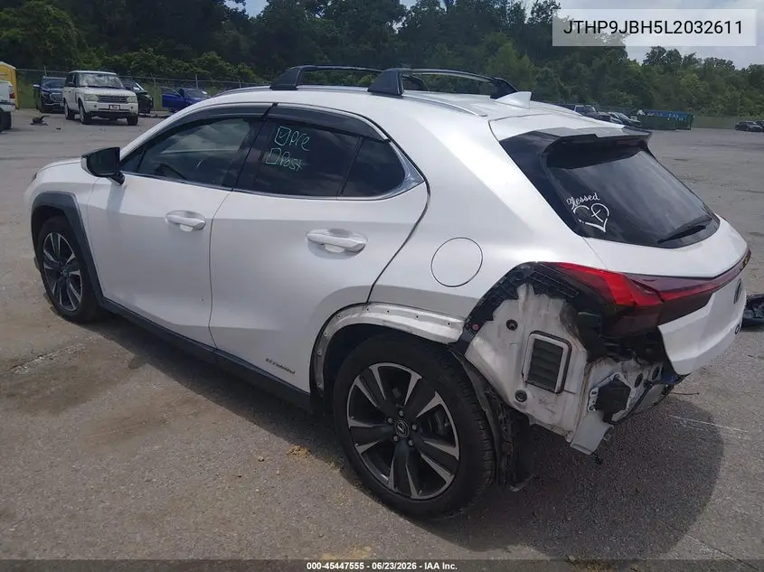 2020 Lexus Ux 250H VIN: JTHP9JBH5L2032611 Lot: 45447555