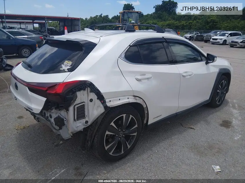 2020 Lexus Ux 250H VIN: JTHP9JBH5L2032611 Lot: 45447555