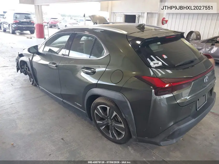 2020 Lexus Ux 250H VIN: JTHP9JBHXL2027551 Lot: 45578139