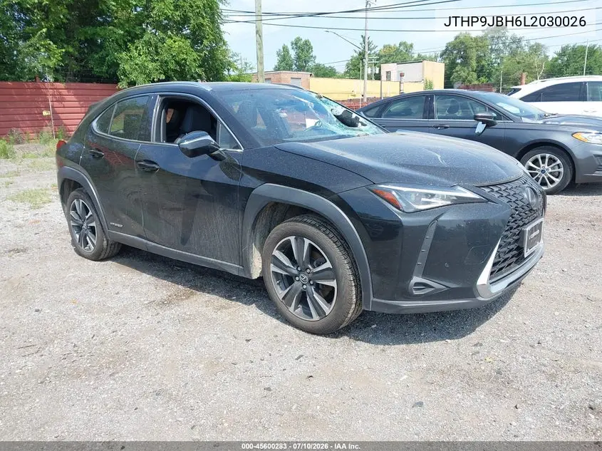 2020 Lexus Ux 250H VIN: JTHP9JBH6L2030026 Lot: 45600283