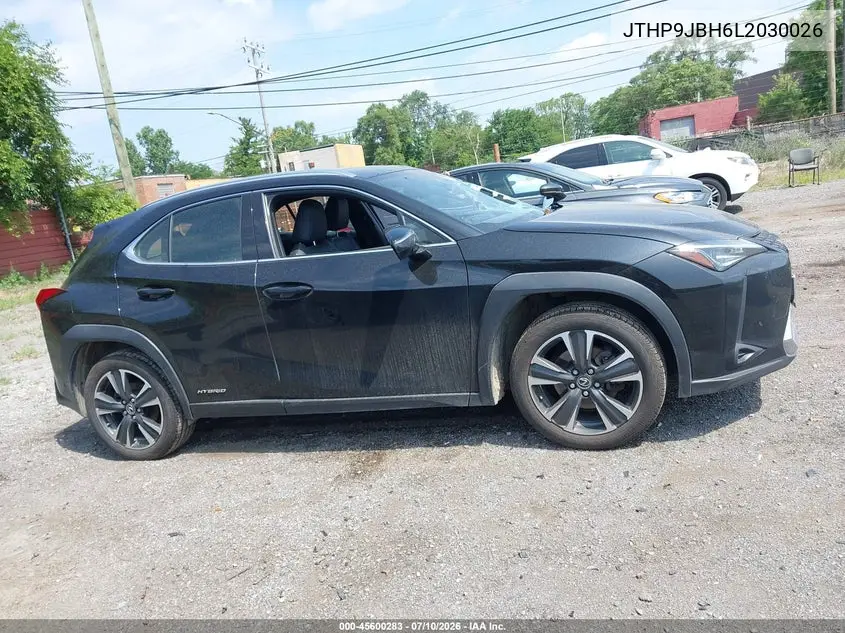 2020 Lexus Ux 250H VIN: JTHP9JBH6L2030026 Lot: 45600283
