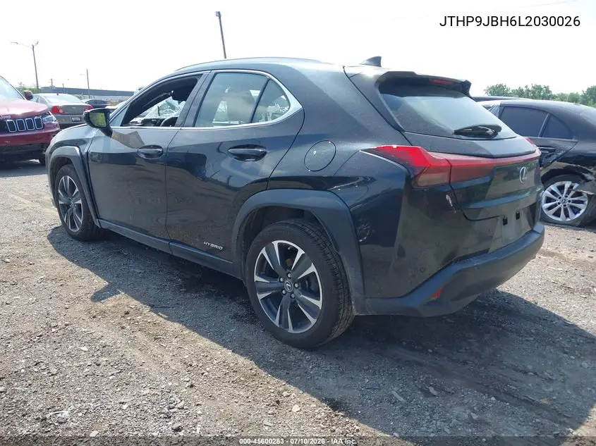2020 Lexus Ux 250H VIN: JTHP9JBH6L2030026 Lot: 45600283