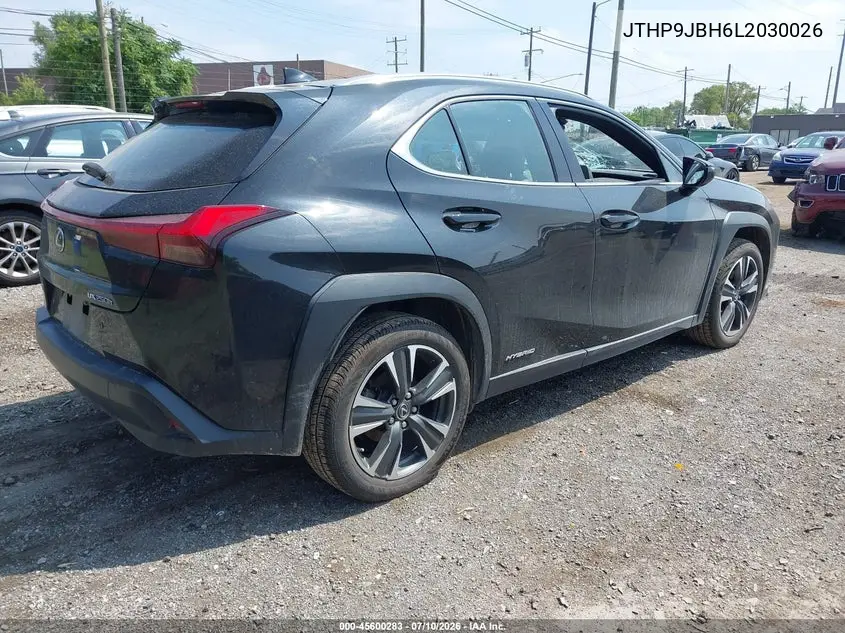 2020 Lexus Ux 250H VIN: JTHP9JBH6L2030026 Lot: 45600283