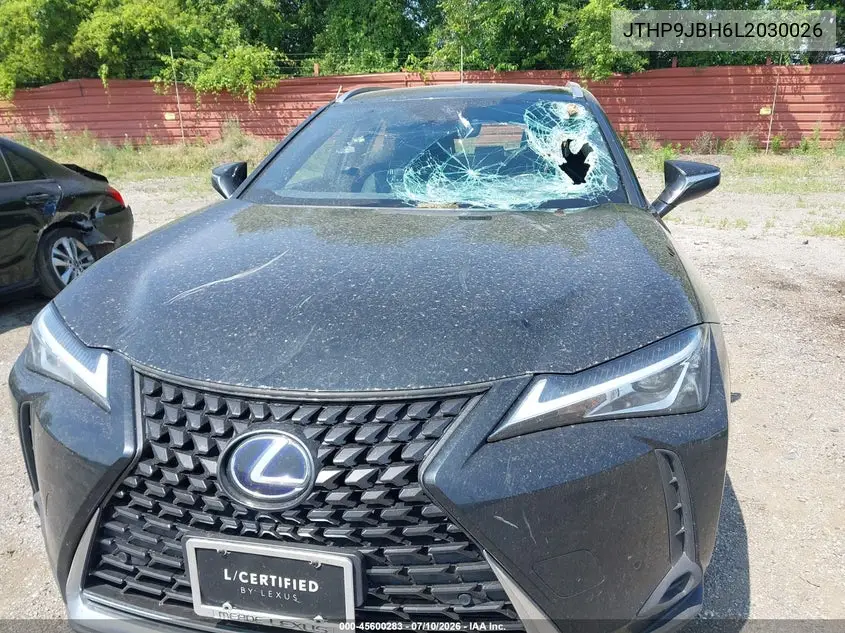 2020 Lexus Ux 250H VIN: JTHP9JBH6L2030026 Lot: 45600283