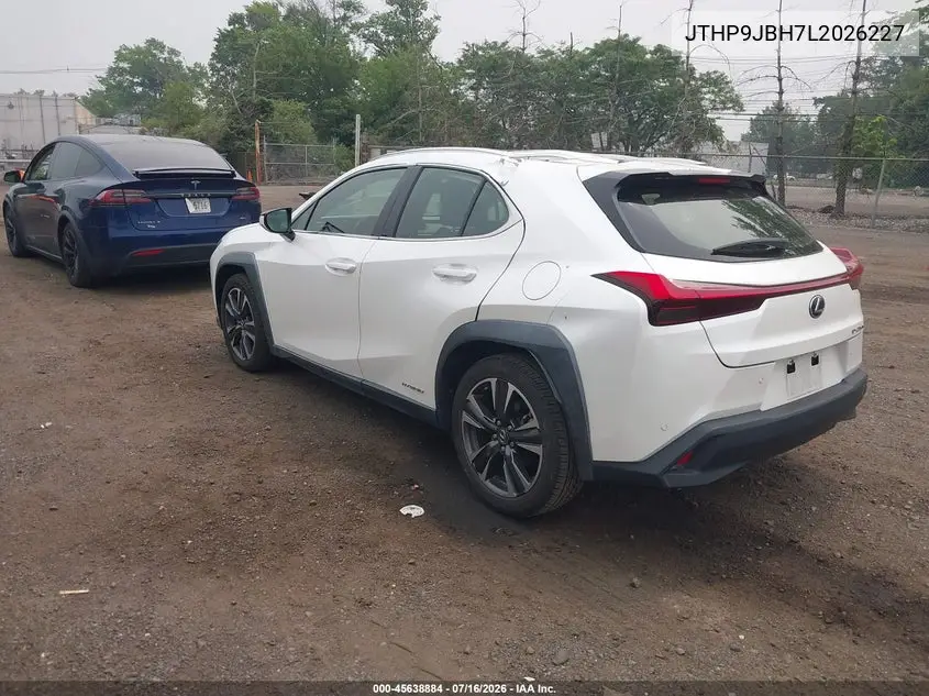 2020 Lexus Ux 250H VIN: JTHP9JBH7L2026227 Lot: 45638884