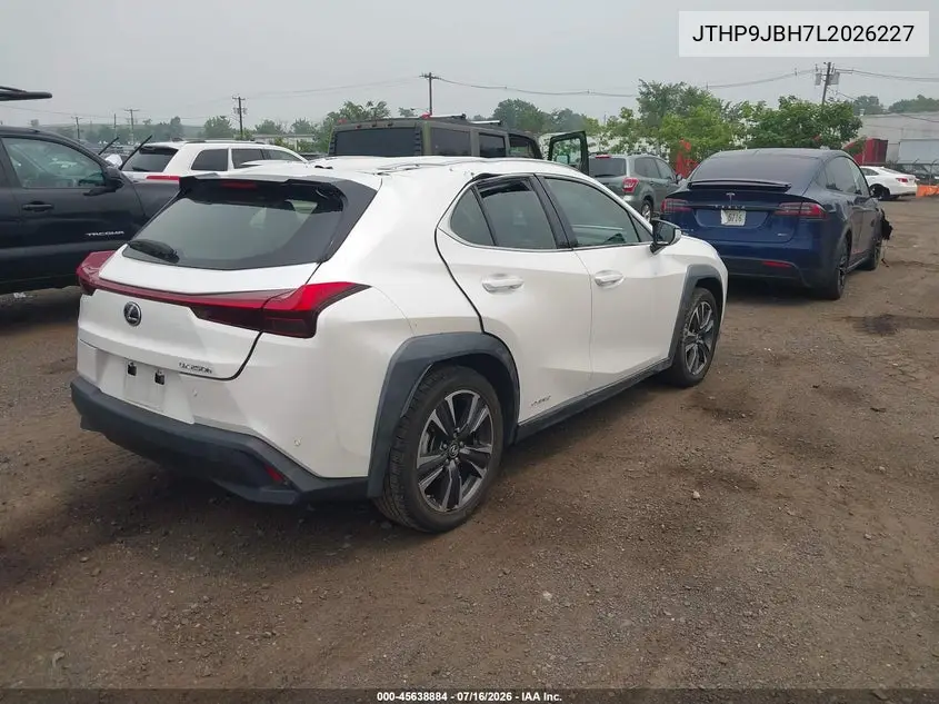 2020 Lexus Ux 250H VIN: JTHP9JBH7L2026227 Lot: 45638884