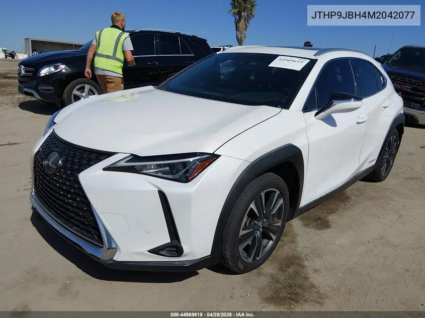 2021 Lexus Ux 250H VIN: JTHP9JBH4M2042077 Lot: 44969619