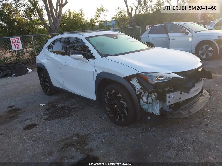 2021 Lexus Ux 200 F Sport VIN: JTHE3JBH8M2041460 Lot: 45075261