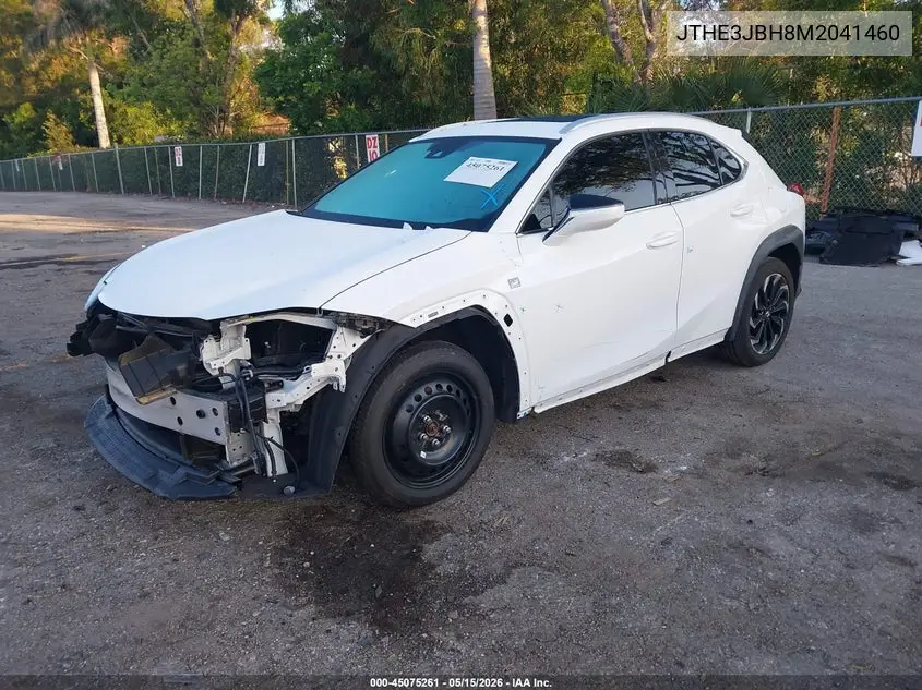 2021 Lexus Ux 200 F Sport VIN: JTHE3JBH8M2041460 Lot: 45075261