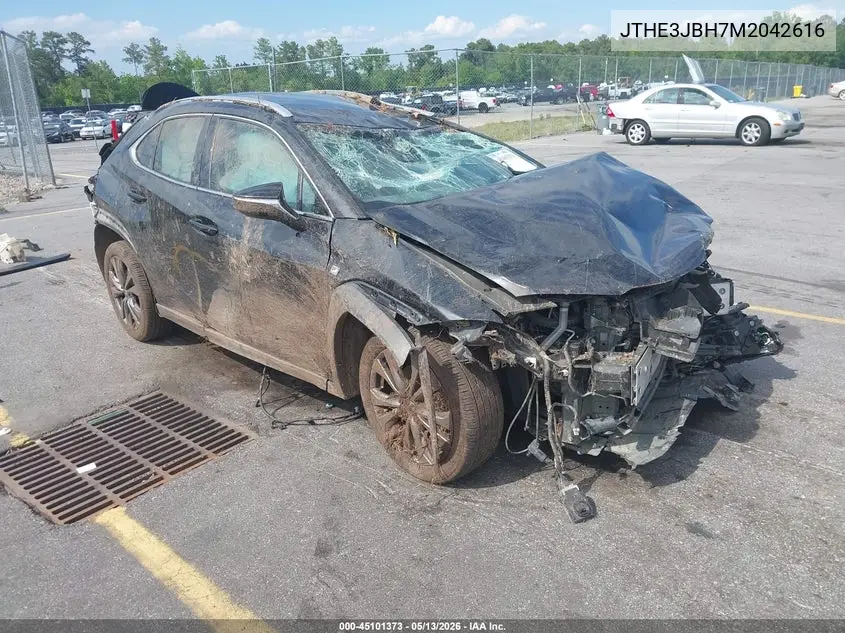 2021 Lexus Ux 200 F Sport VIN: JTHE3JBH7M2042616 Lot: 45101373