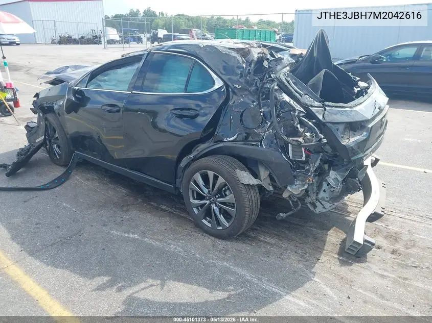 2021 Lexus Ux 200 F Sport VIN: JTHE3JBH7M2042616 Lot: 45101373