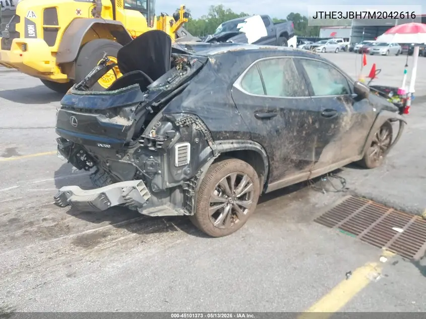 2021 Lexus Ux 200 F Sport VIN: JTHE3JBH7M2042616 Lot: 45101373