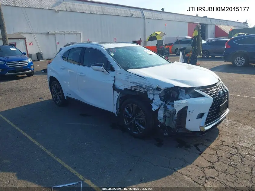 2021 Lexus Ux 250H F Sport VIN: JTHR9JBH0M2045177 Lot: 45627625
