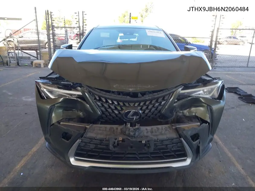 2022 Lexus Ux 250H VIN: JTHX9JBH6N2060484 Lot: 44643968