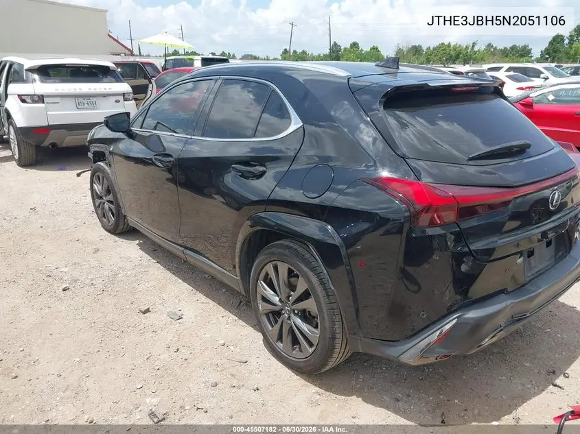 2022 Lexus Ux 200 F Sport VIN: JTHE3JBH5N2051106 Lot: 45507182