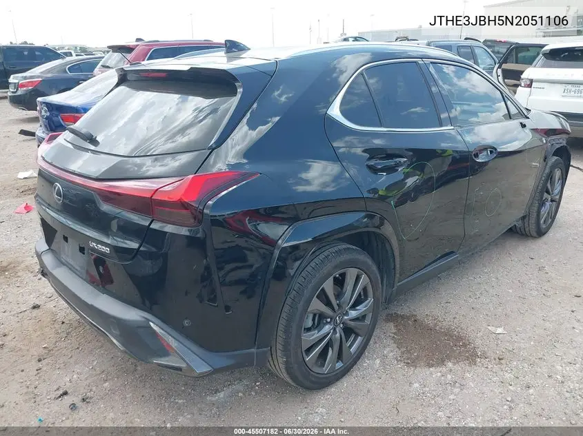 2022 Lexus Ux 200 F Sport VIN: JTHE3JBH5N2051106 Lot: 45507182