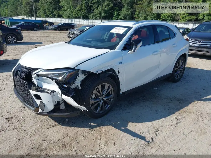 2022 Lexus Ux 200 F Sport VIN: JTHE3JBH1N2046162 Lot: 45626255