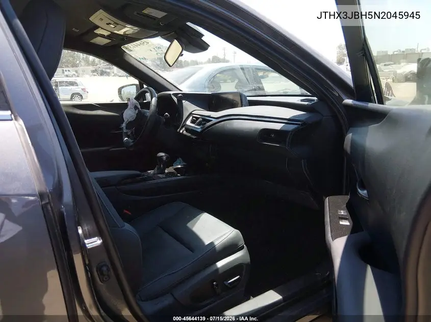 2022 Lexus Ux 200 VIN: JTHX3JBH5N2045945 Lot: 45644139