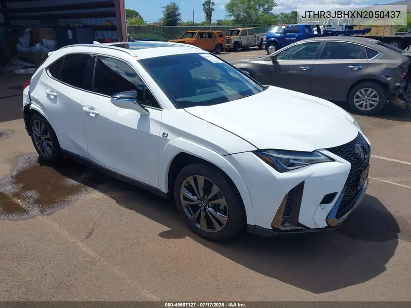 2022 Lexus Ux 200 F Sport VIN: JTHR3JBHXN2050437 Lot: 45667127