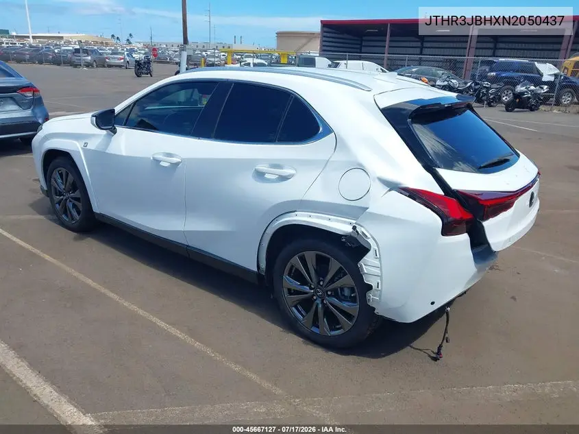 2022 Lexus Ux 200 F Sport VIN: JTHR3JBHXN2050437 Lot: 45667127
