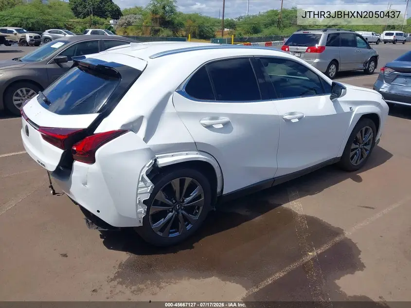 2022 Lexus Ux 200 F Sport VIN: JTHR3JBHXN2050437 Lot: 45667127