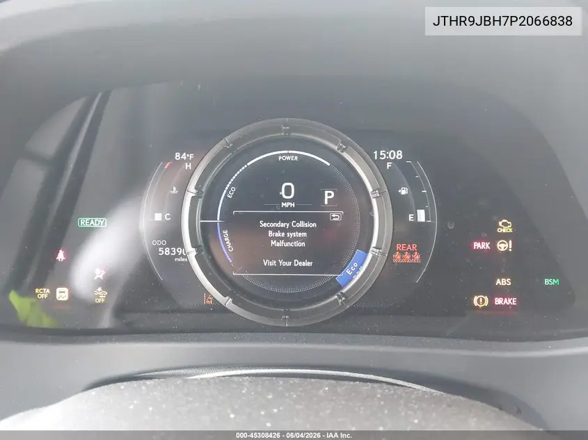 2023 Lexus Ux 250H F Sport Handling VIN: JTHR9JBH7P2066838 Lot: 45308426