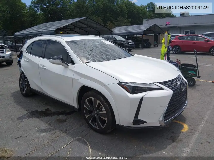 2025 Lexus Ux 300H Premium VIN: JTHUCJDH5S2009149 Lot: 45314394