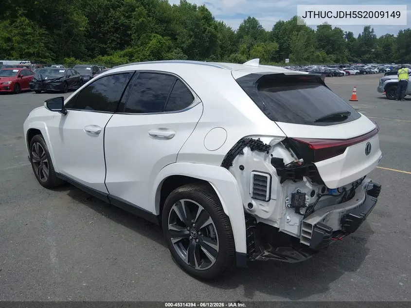 2025 Lexus Ux 300H Premium VIN: JTHUCJDH5S2009149 Lot: 45314394