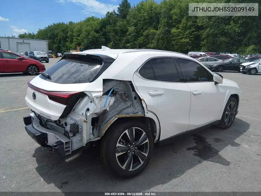 2025 Lexus Ux 300H Premium VIN: JTHUCJDH5S2009149 Lot: 45314394