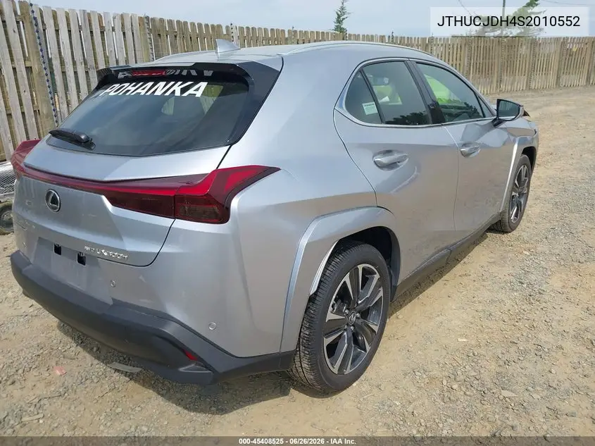 2025 Lexus Ux 300H Premium VIN: JTHUCJDH4S2010552 Lot: 45408525